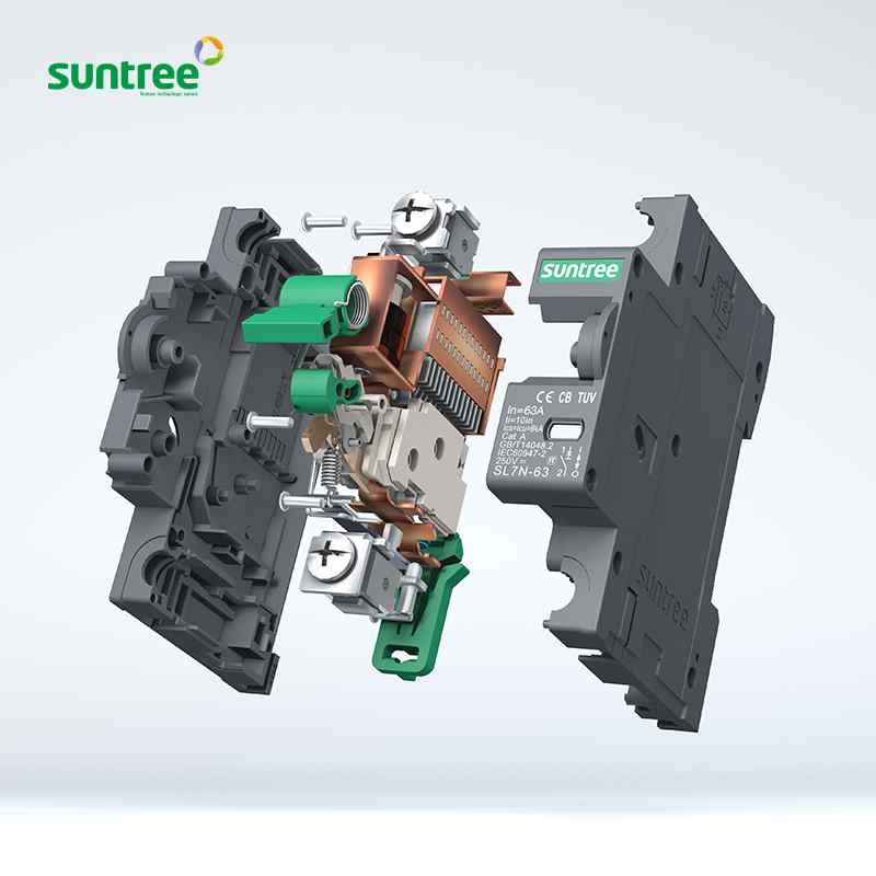 Suntree DC MCB 2Pole 550v 63A,32A,16A - Image 2