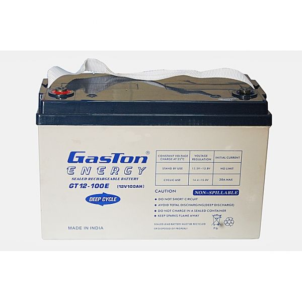 GAston 100ah-12v Deep Cycle Solar Battery