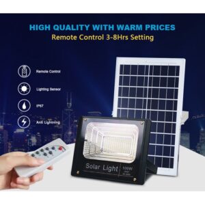 Twiga 100W Solar Floodlight