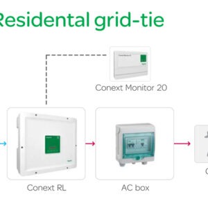 Schneider Conext RL 5000E Single-Phase Solar Inverter 5KW