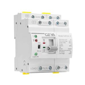 Geya 4P 63A Din Rail ATS Automatic Transfer Switch 110V 220V DIN Rail Type