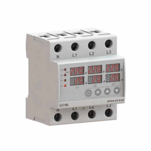 Geya Voltage / Current Protector Three Phase GPS8-03